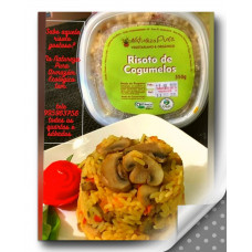 Risoto de Cogumelos Orgânico 350g Congelado